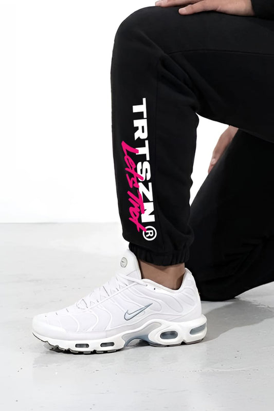TRTSZN Trackpants (Black/Pink)