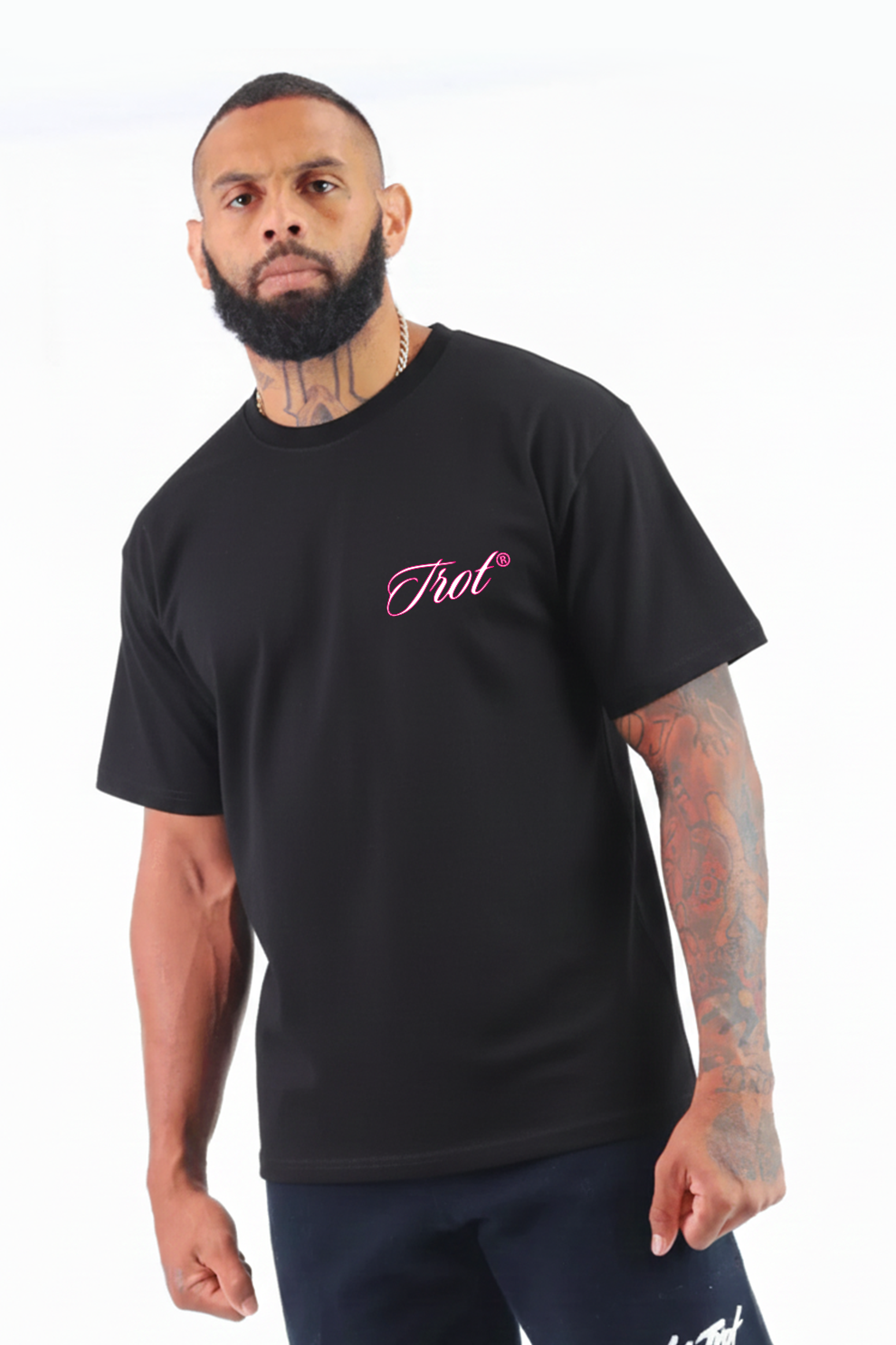 Miami Pink Tee (Black/Pink)