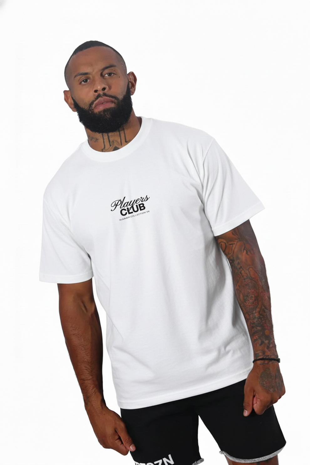 Players Club Heritage Tee (White)
