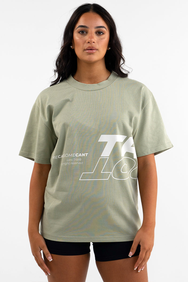 Signature Wrap Tee (Pistachio)