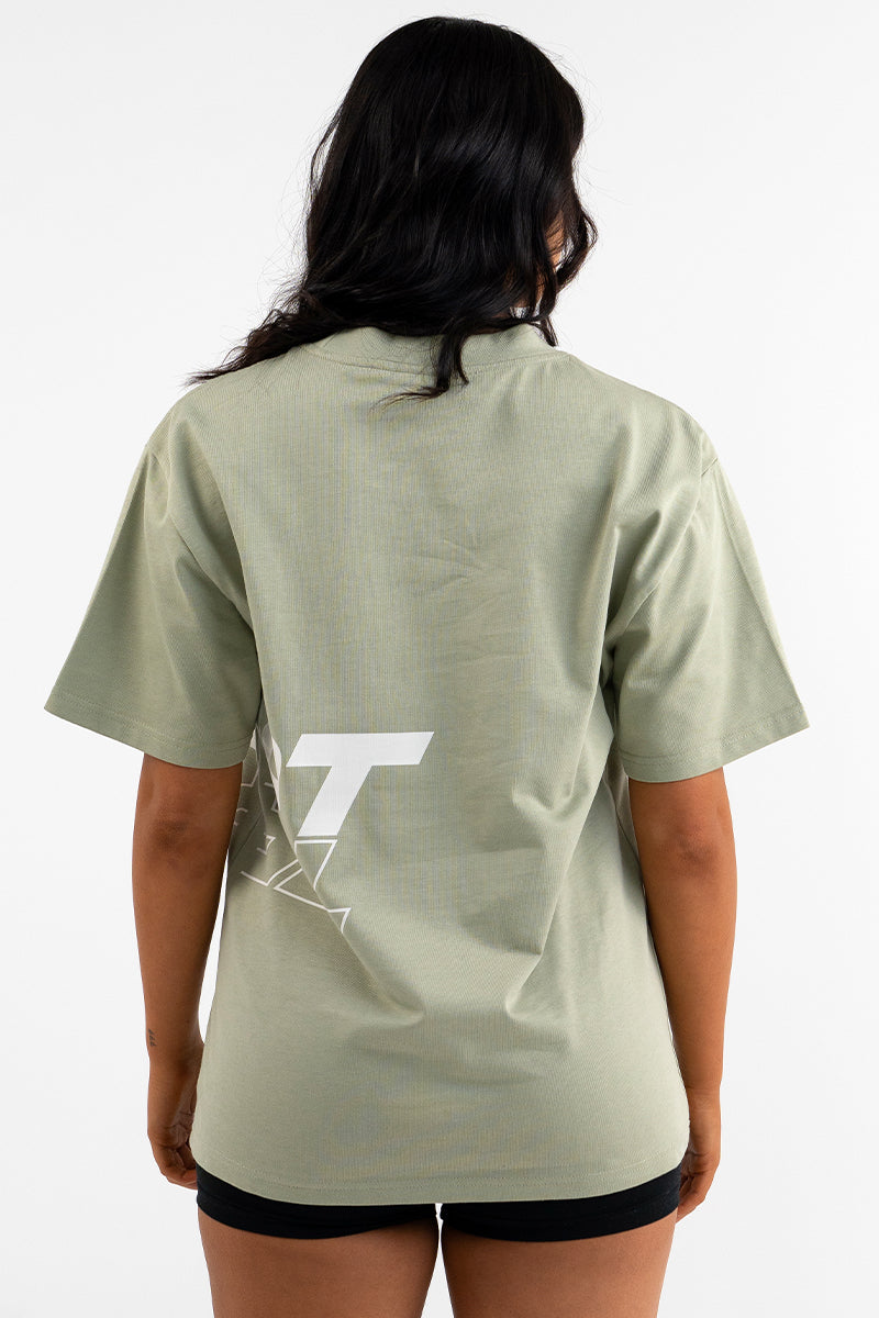 Signature Wrap Tee (Pistachio)
