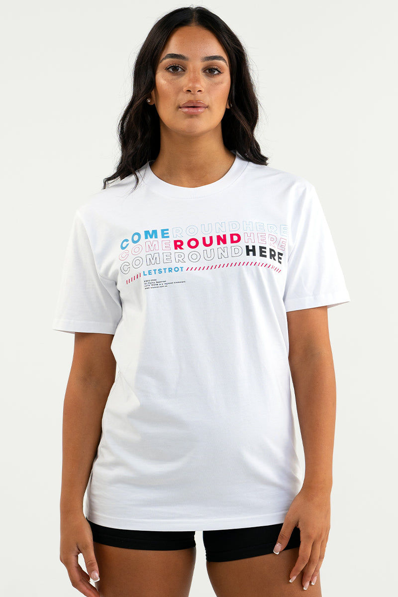 Come 'Round Here Tee (White)