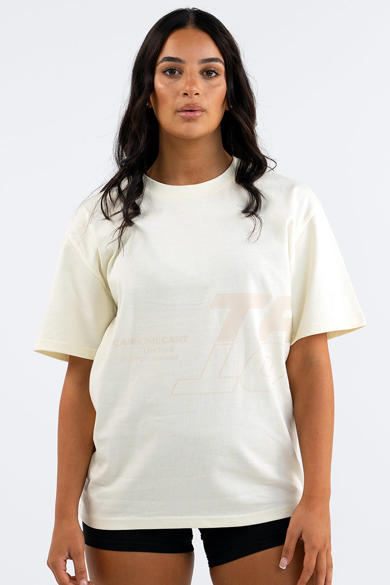 Signature Wrap Tee (Butter)