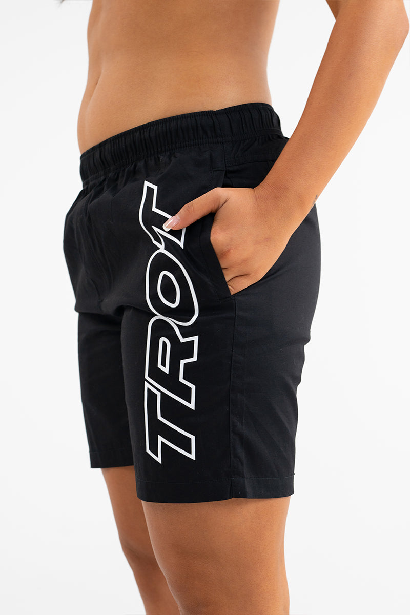 TROT Beach Shorts (Black)