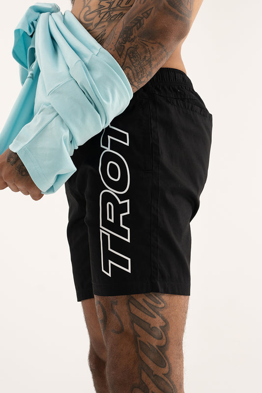 TROT Beach Shorts (Black)