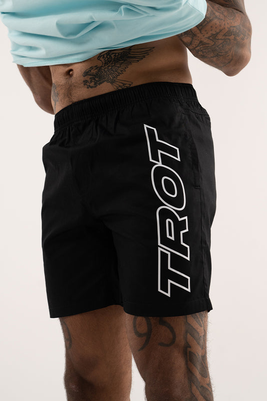 TROT Beach Shorts (Black)