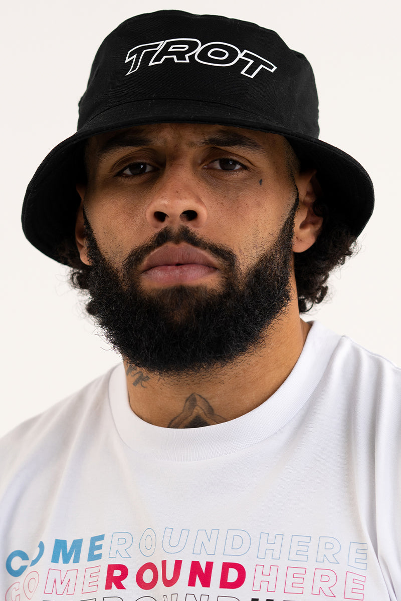 TROT Bucket Hat (Black)