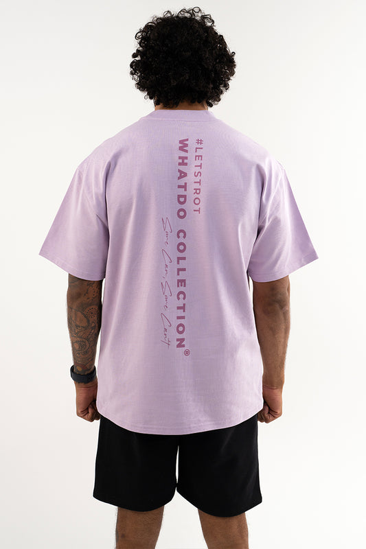 'What Do' Collection Tee (Orchid)