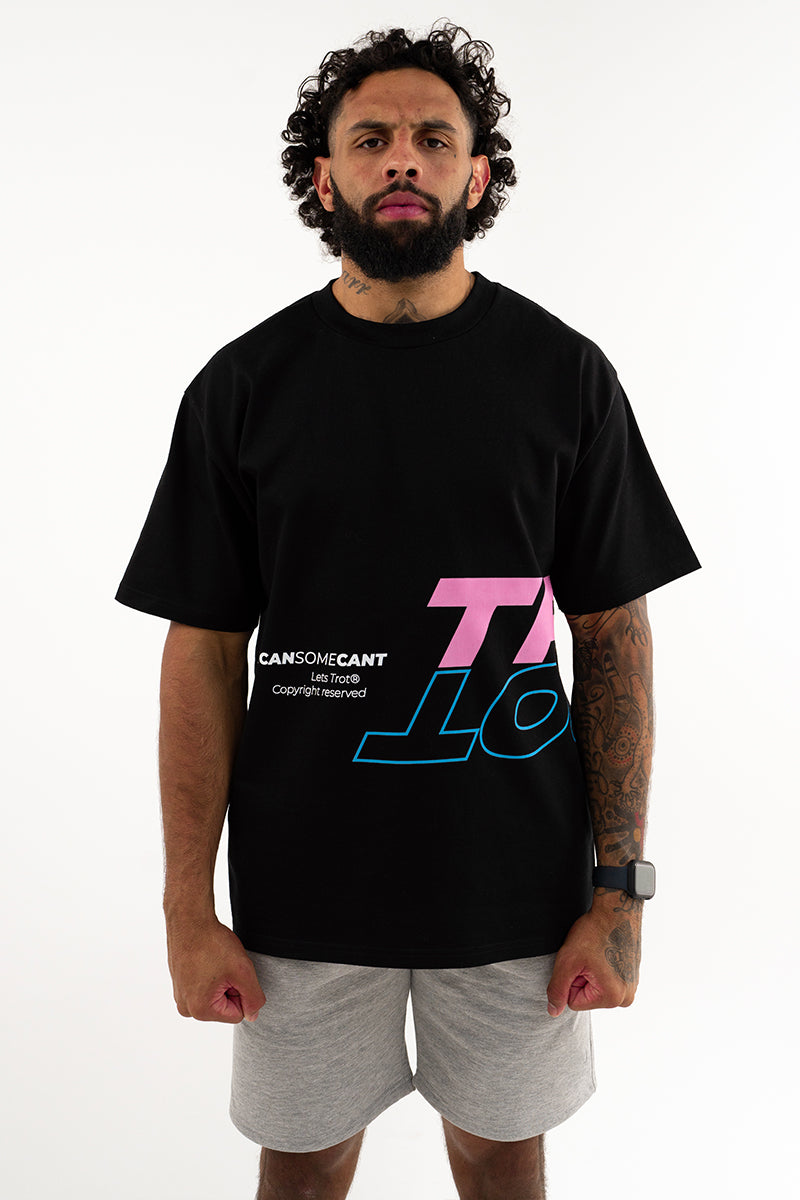Signature Wrap Tee (Black)
