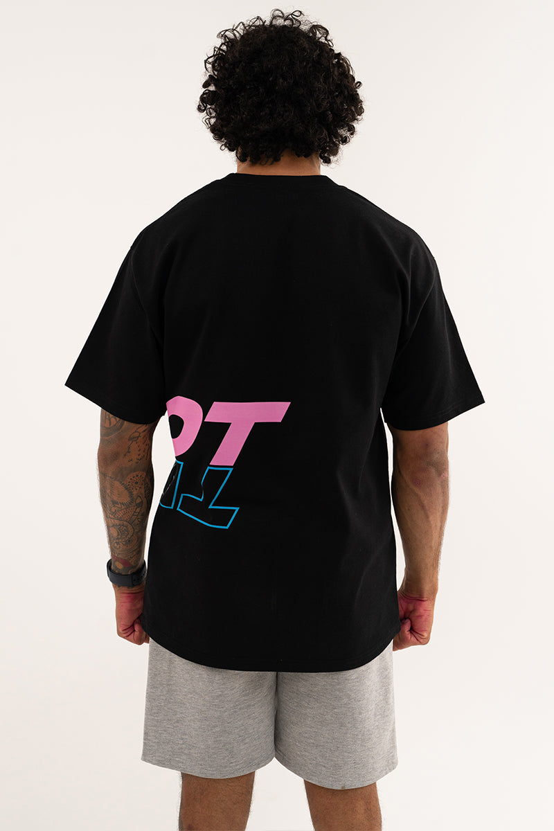Signature Wrap Tee (Black)