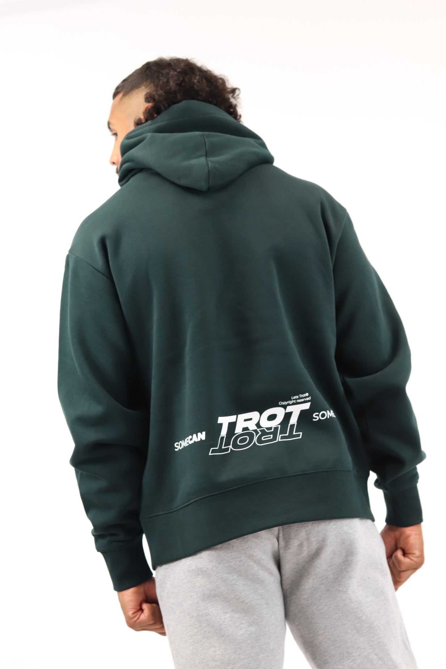 Trot Street Hoodie (Pine Green)