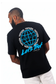 Globetrotter Tee 2.0 (Black/Aqua)