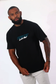 Globetrotter Tee 2.0 (Black/Aqua)