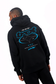 TROT STAR Hoodie (Black/Aqua)