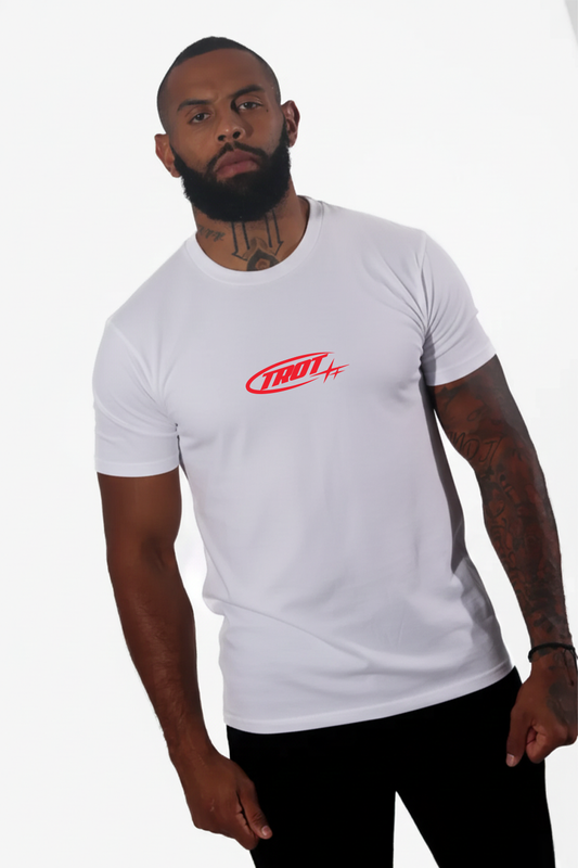 Moke Red Tee (White/Red)