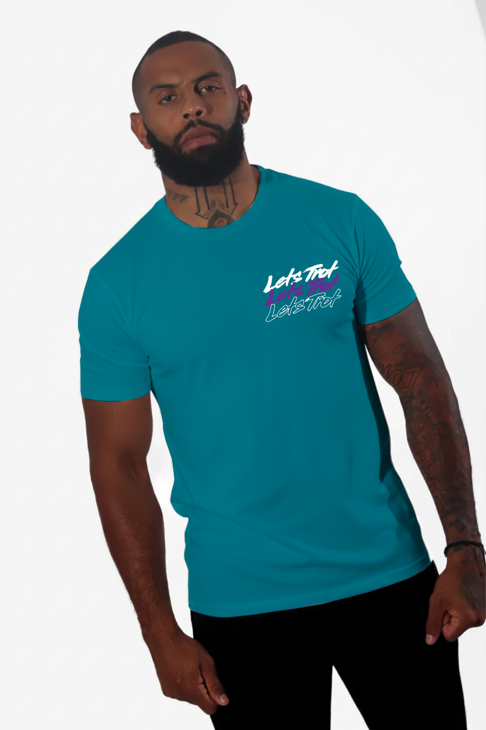 Hornets Tee (Teal/Purple)