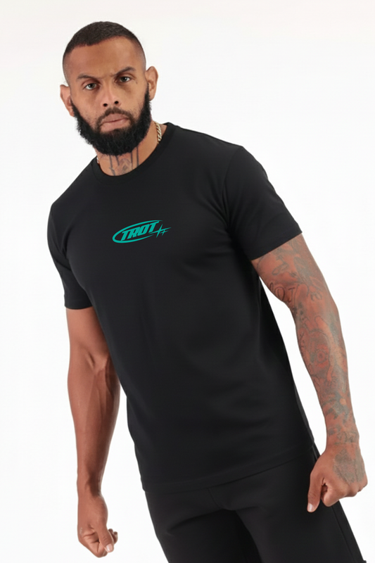 Teal Tee (Black/Teal)