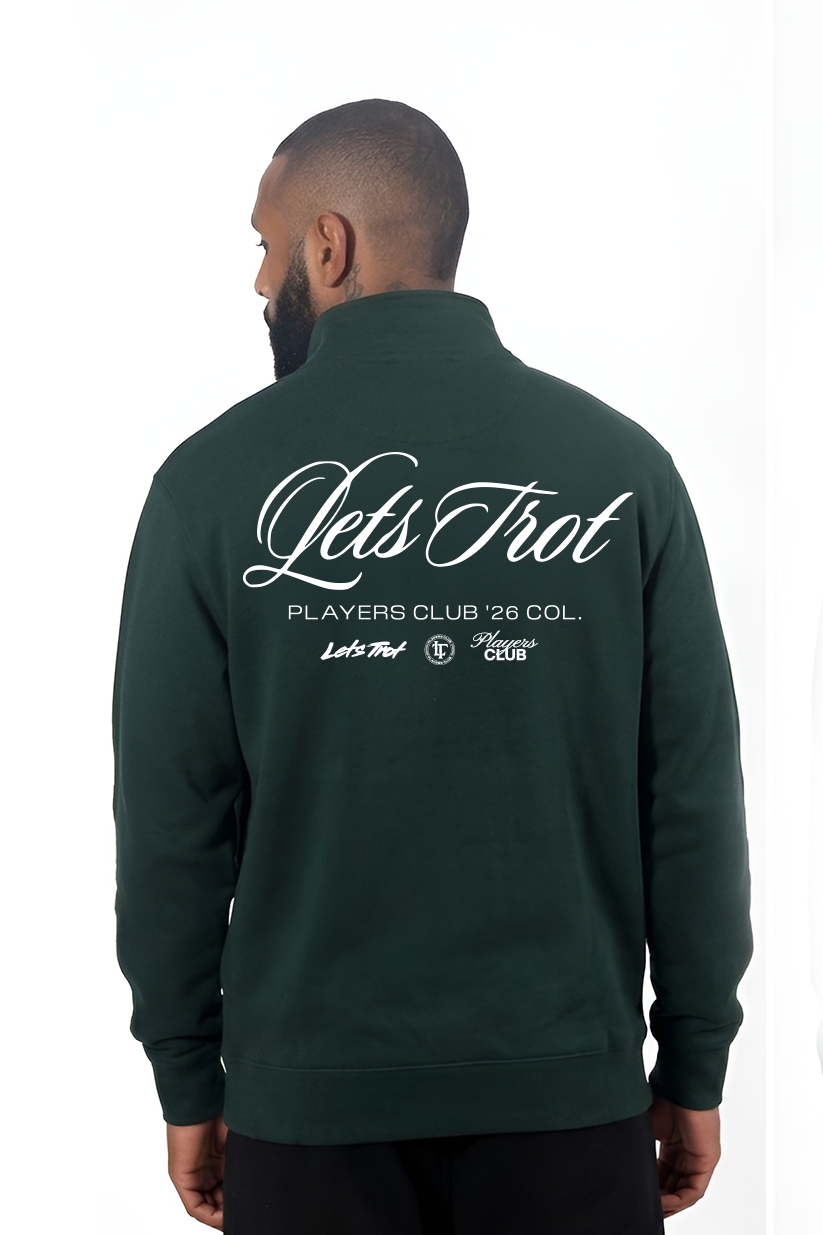 LT Players Club 1/4 Zip (Pine Green)