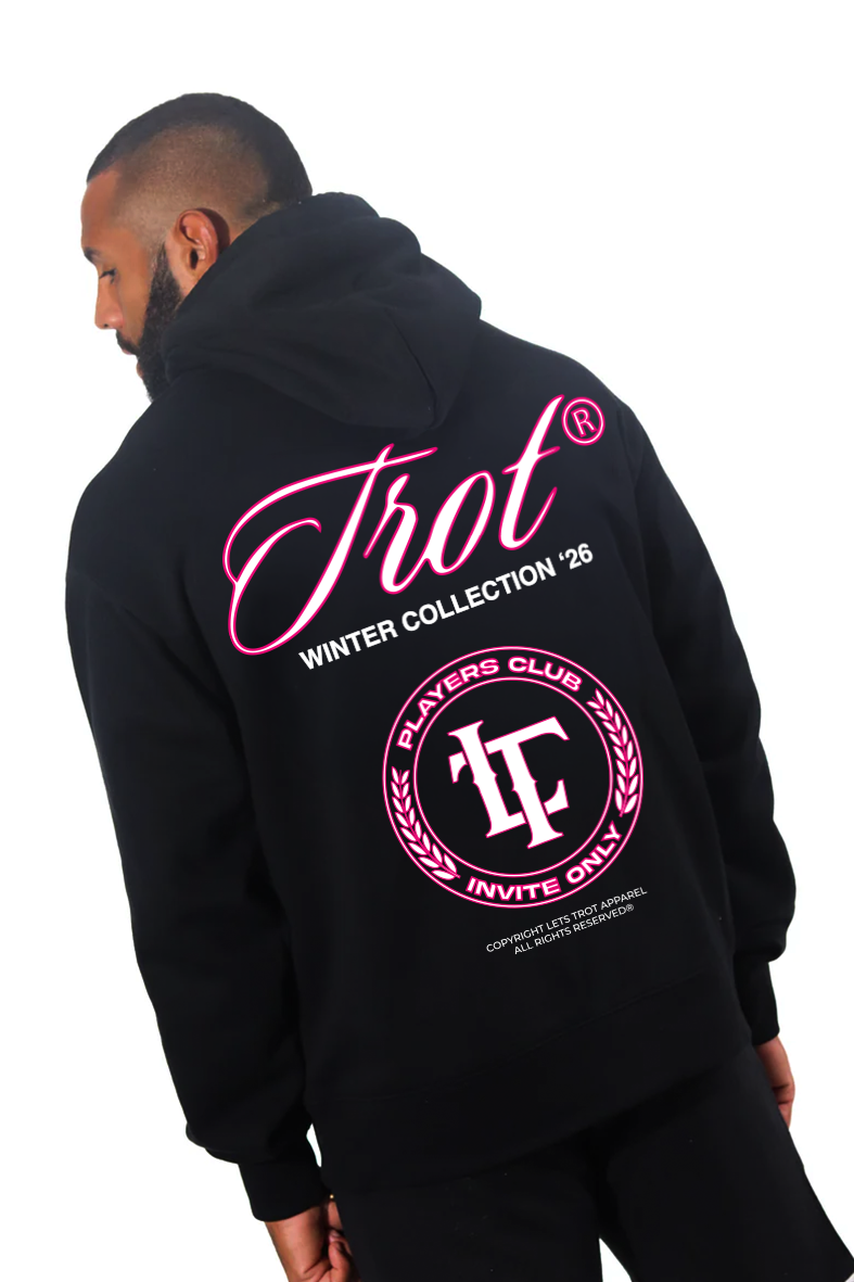 Players Club Hoodie (Black/Pink)
