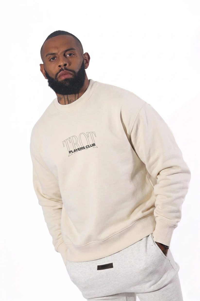 OG Players Club Crew (Ecru)