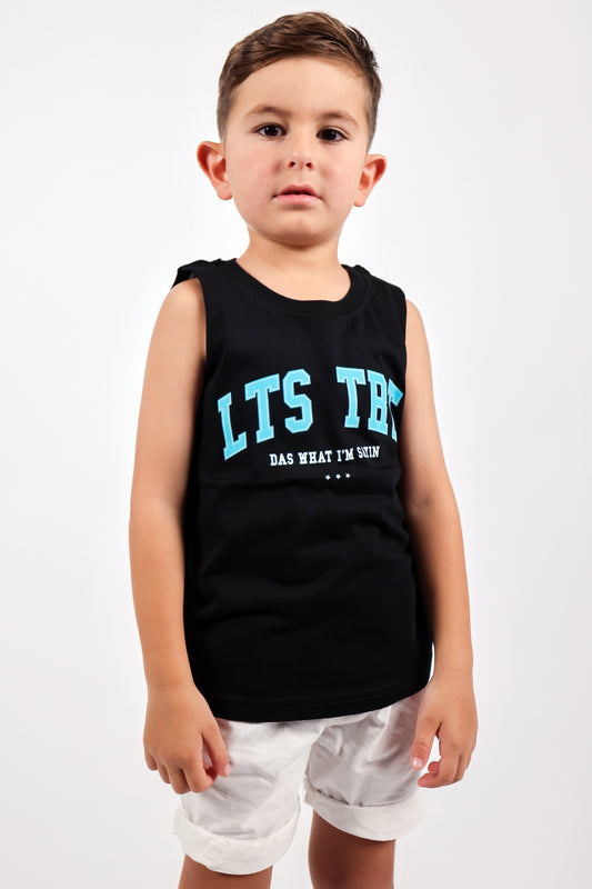 Kids College Tank (Black)