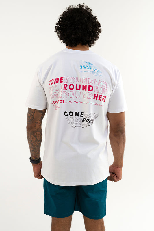 Come 'Round Here Tee (White)