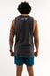 Stone Wash College Tank (Black)