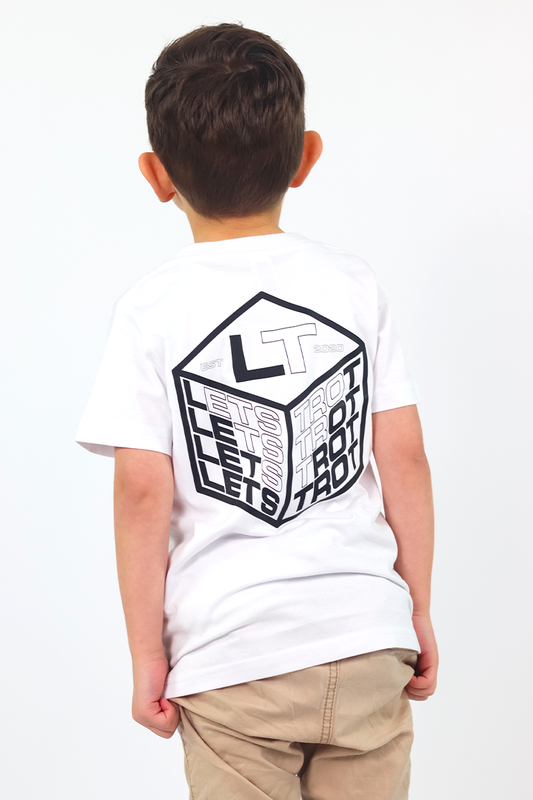 Kids Box V2 Tee (White)