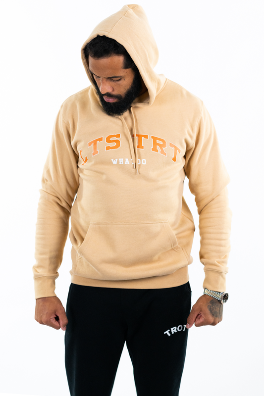 College Hoodie (Tan)